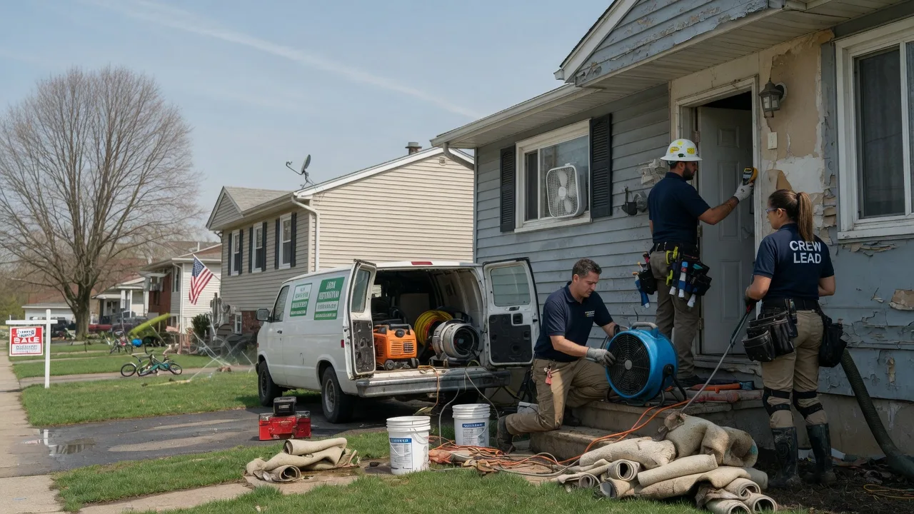 Flood Cleanup in Hamilton, IA near me