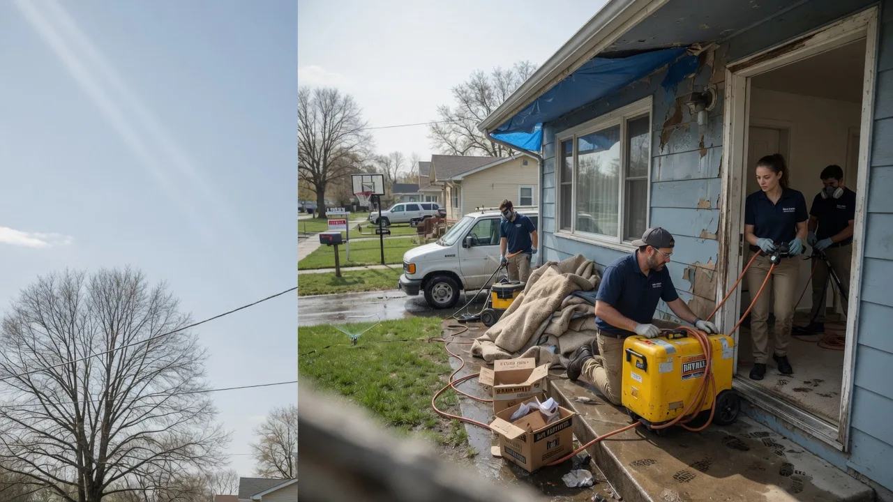 Basement Flood Cleanup in Hamilton, IA near me